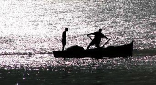 Skiftande fiskelycka